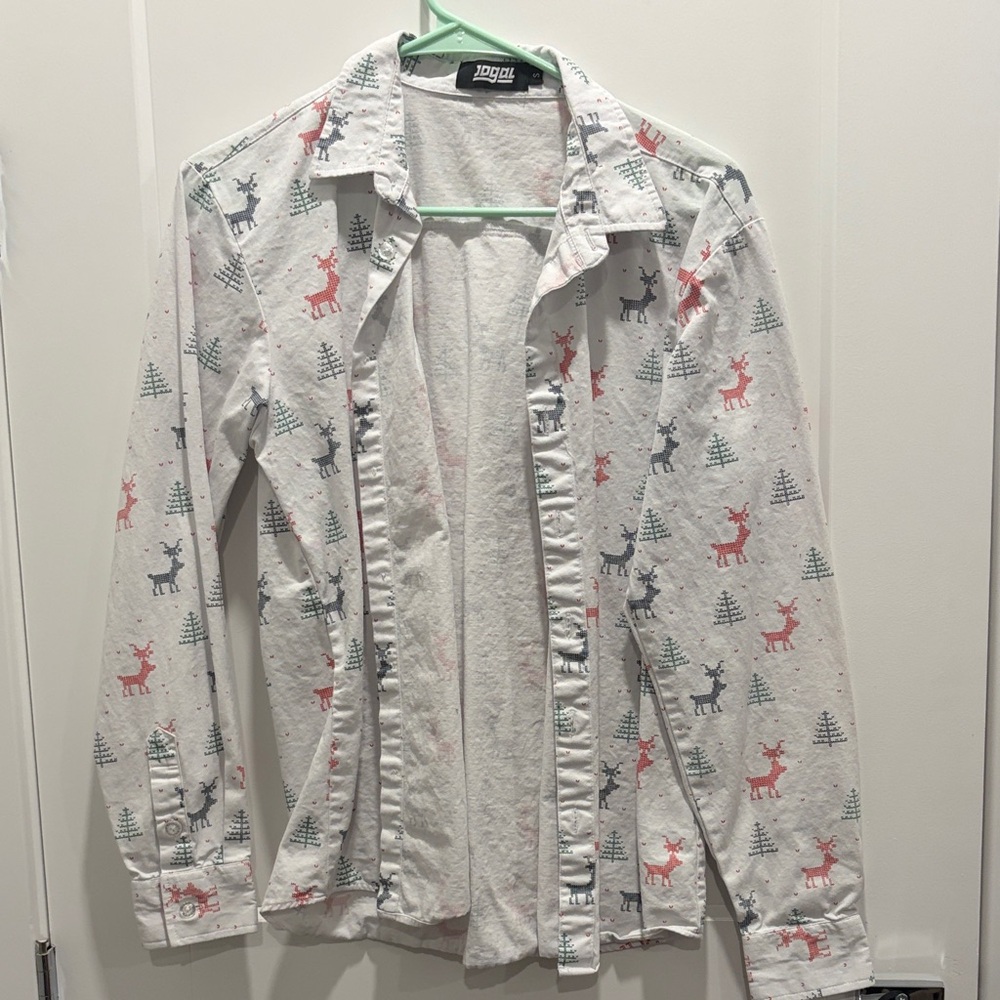 Men’s holiday button up